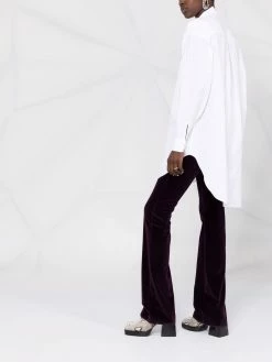 ETRO chemise asymétrique à manches longues