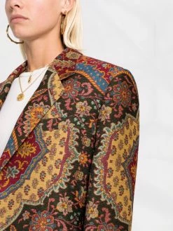 ETRO blazer Lucille à motif cachemire