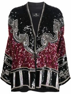 ETRO veste brodée de sequins