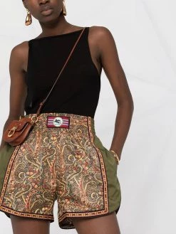 ETRO short de sport à patch logo