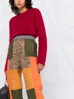 ETRO pantalon à design patchwork