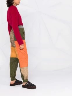 ETRO pantalon à design patchwork