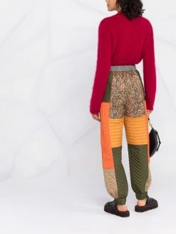 ETRO pantalon à design patchwork