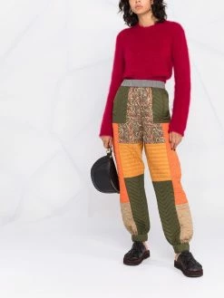 ETRO pantalon à design patchwork
