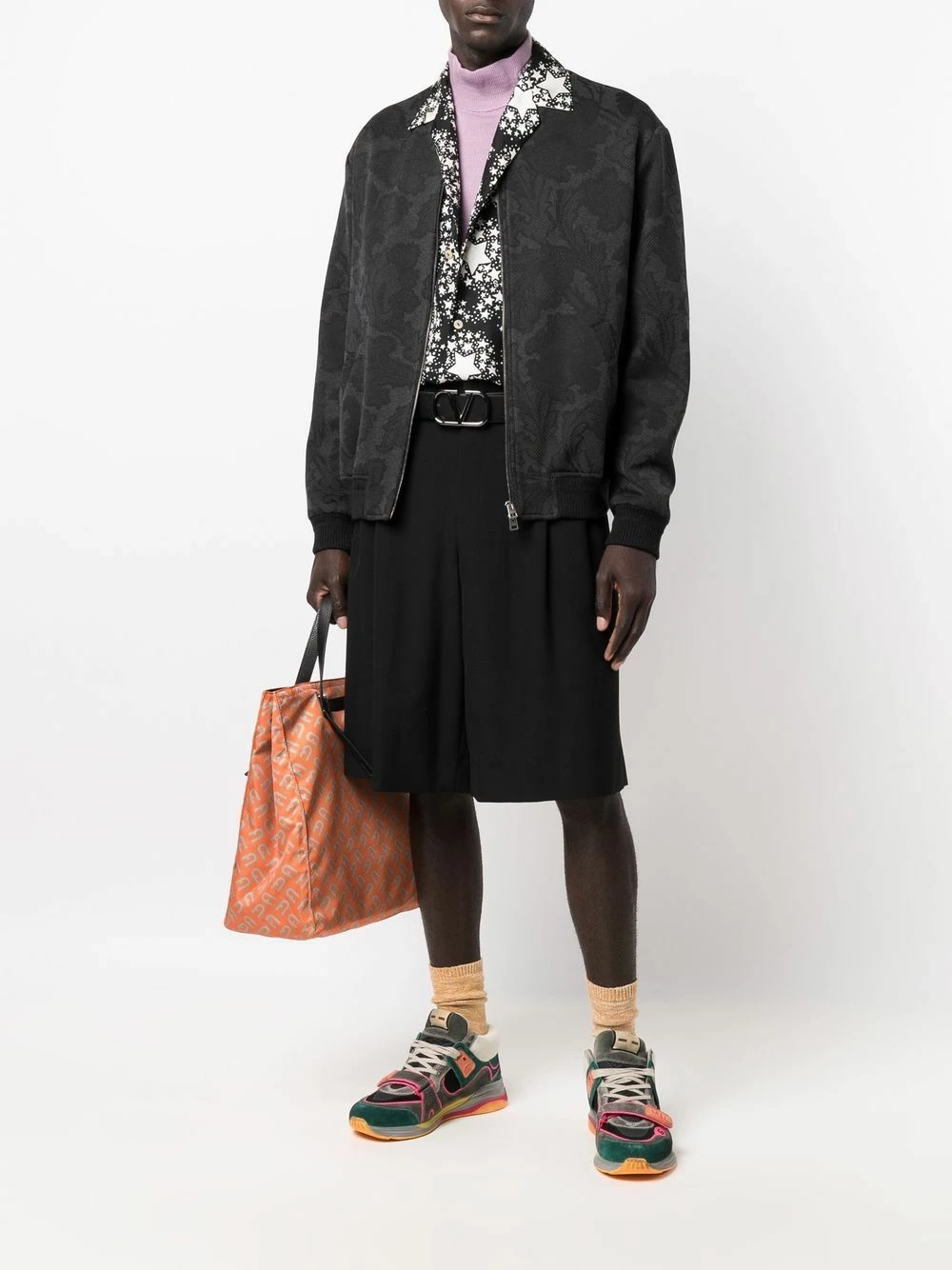 Bon Rapport Coût-Efficacité ETRO Veste bomber à fleurs en jacquard vestes bomber homme 2 ETRO veste bomber à fleurs en jacquard