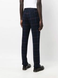 ETRO pantalon de costume à carreaux