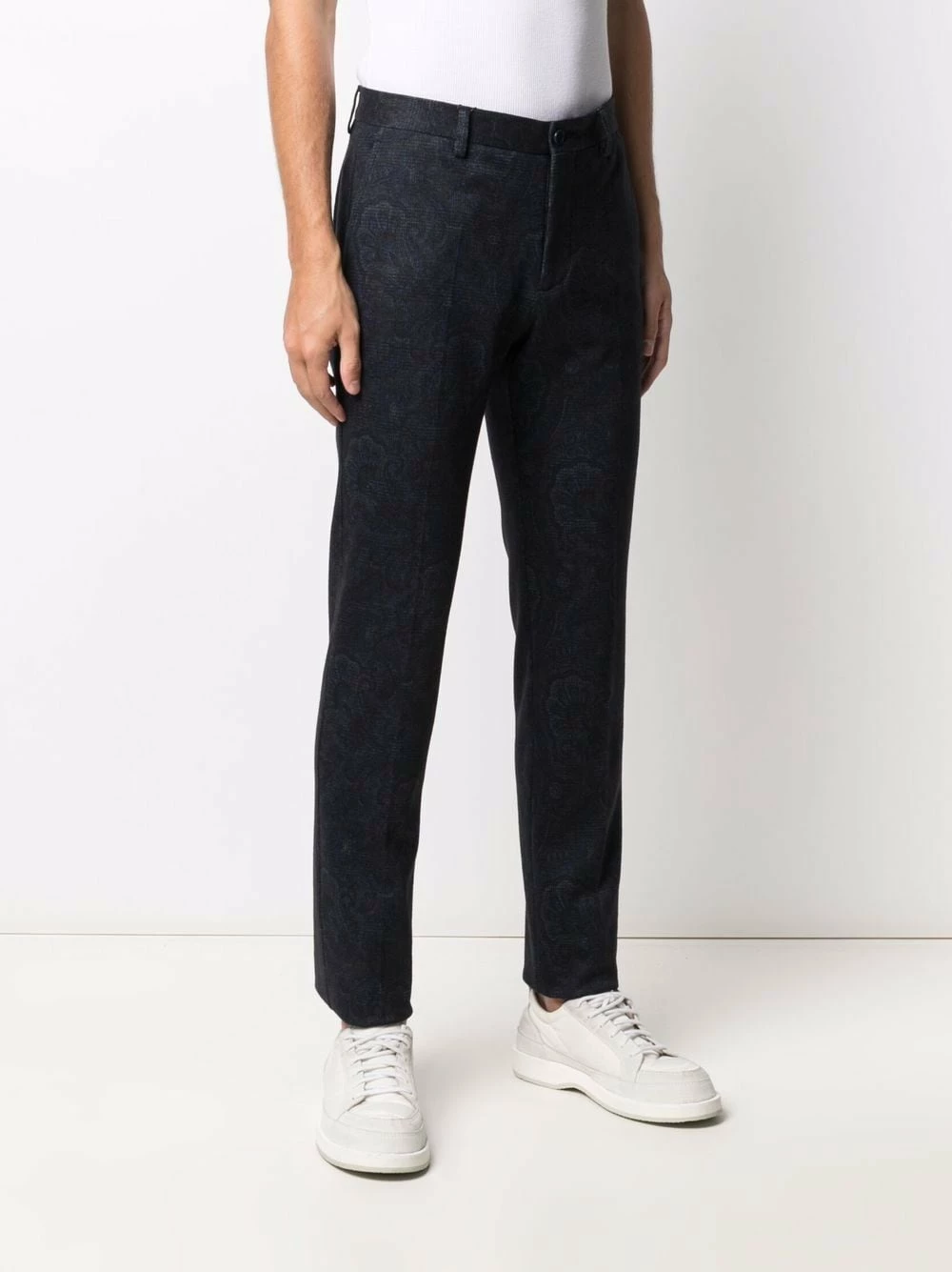 ETRO Remise En Ligne Pantalon droit à imprimé cachemire pantalons droits homme 3 ETRO pantalon droit à imprimé cachemire