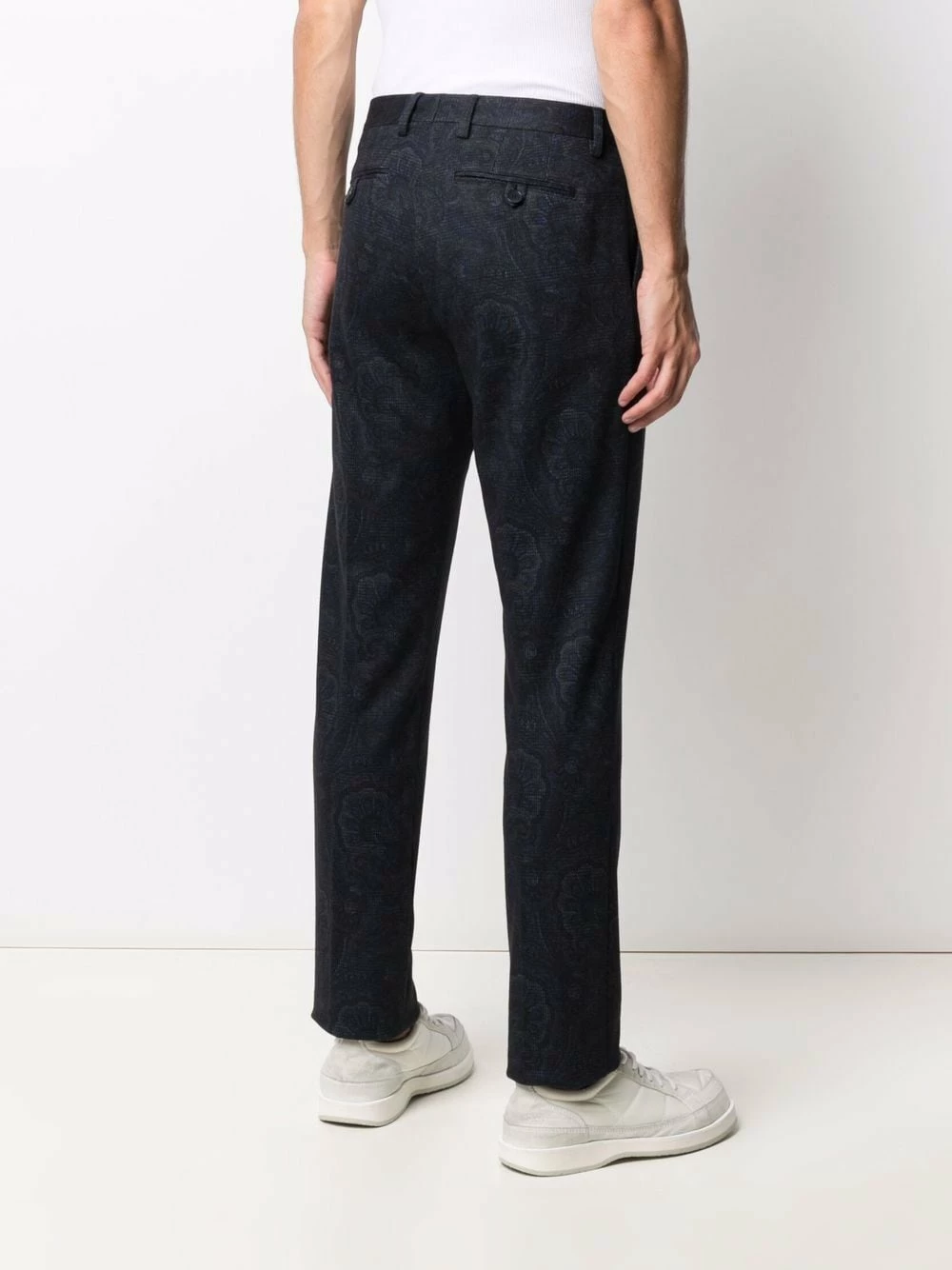ETRO Remise En Ligne Pantalon droit à imprimé cachemire pantalons droits homme 4 ETRO pantalon droit à imprimé cachemire