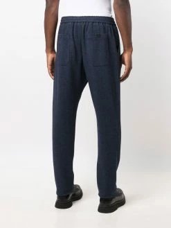 ETRO pantalon droit à motif de chevrons