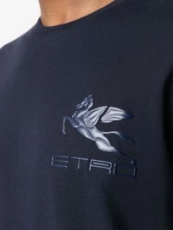 ETRO t-shirt à logo embossé