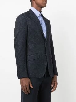 ETRO blazer à motif cachemire