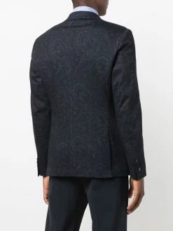 ETRO blazer à motif cachemire