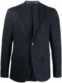 ETRO blazer à motif cachemire