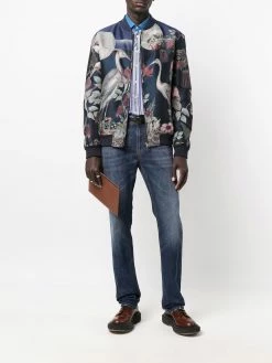 ETRO chemise rayée à col contrastant