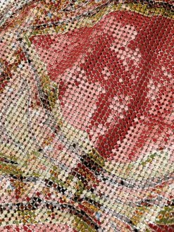 ETRO robe brodée de sequins à imprimé abstrait