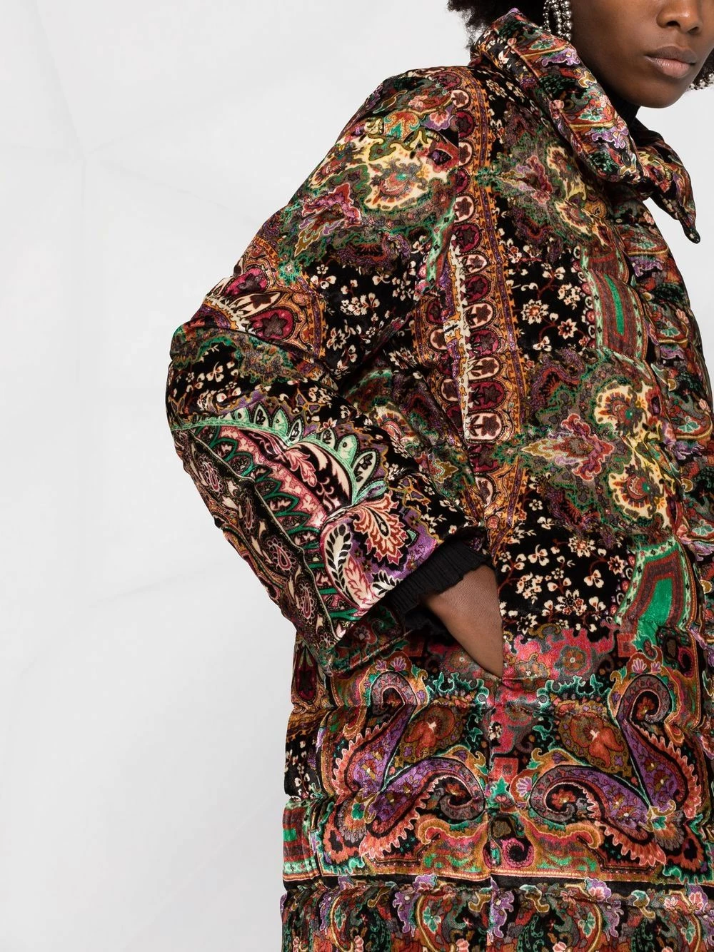 ETRO Vendre-Réclame Doudoune à imprimé cachemire doudounes femme 3 ETRO doudoune à imprimé cachemire