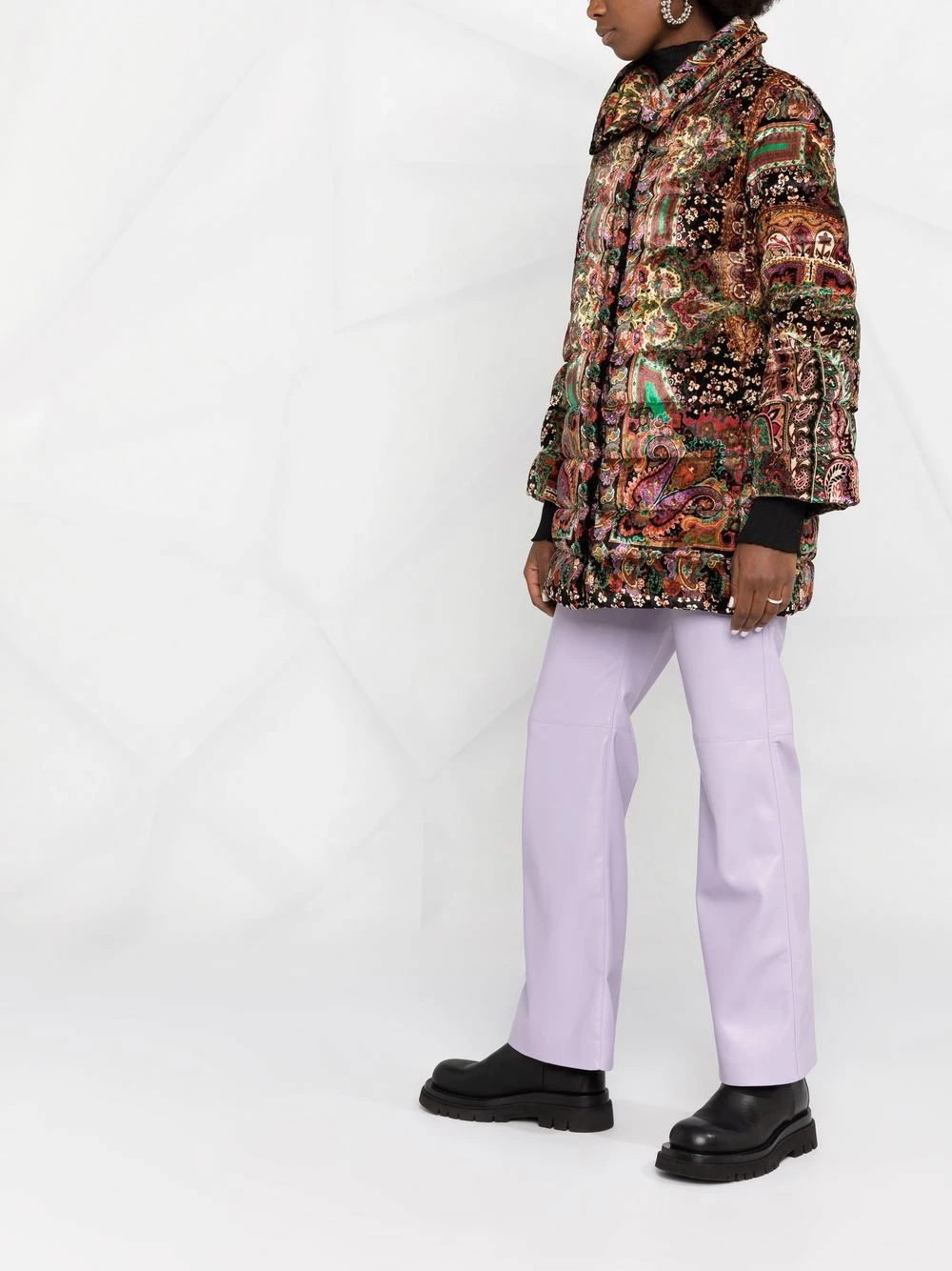 ETRO Vendre-Réclame Doudoune à imprimé cachemire doudounes femme 6 ETRO doudoune à imprimé cachemire