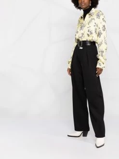 ETRO pantalon de tailleur en laine