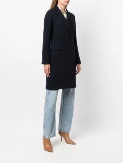 ETRO manteau en cachemire à boutonnière croisée