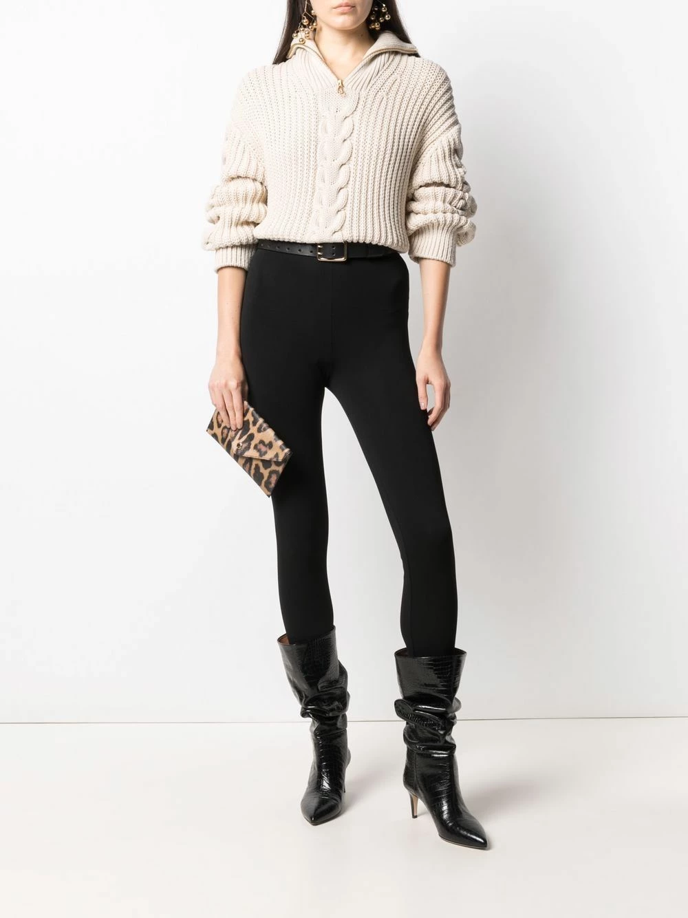 ETRO Pochette à imprimé léopard Prix Gelé pochettes & minaudières femme 2 ETRO pochette à imprimé léopard