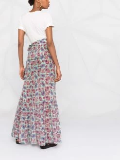 ETRO jupe imprimée à taille haute