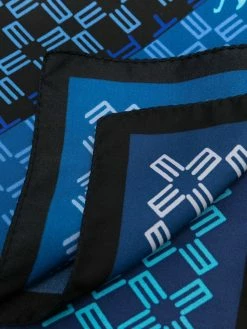 ETRO écharpe en soie à imprimé monogrammé