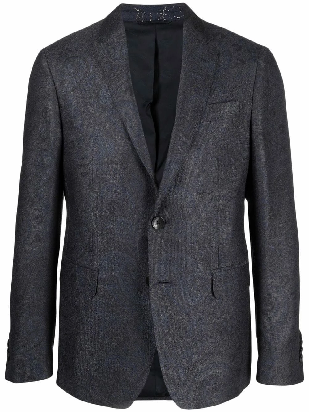 ETRO Faible Prix Blazer cintré à simple boutonnage blazers homme 1 ETRO blazer cintré à simple boutonnage
