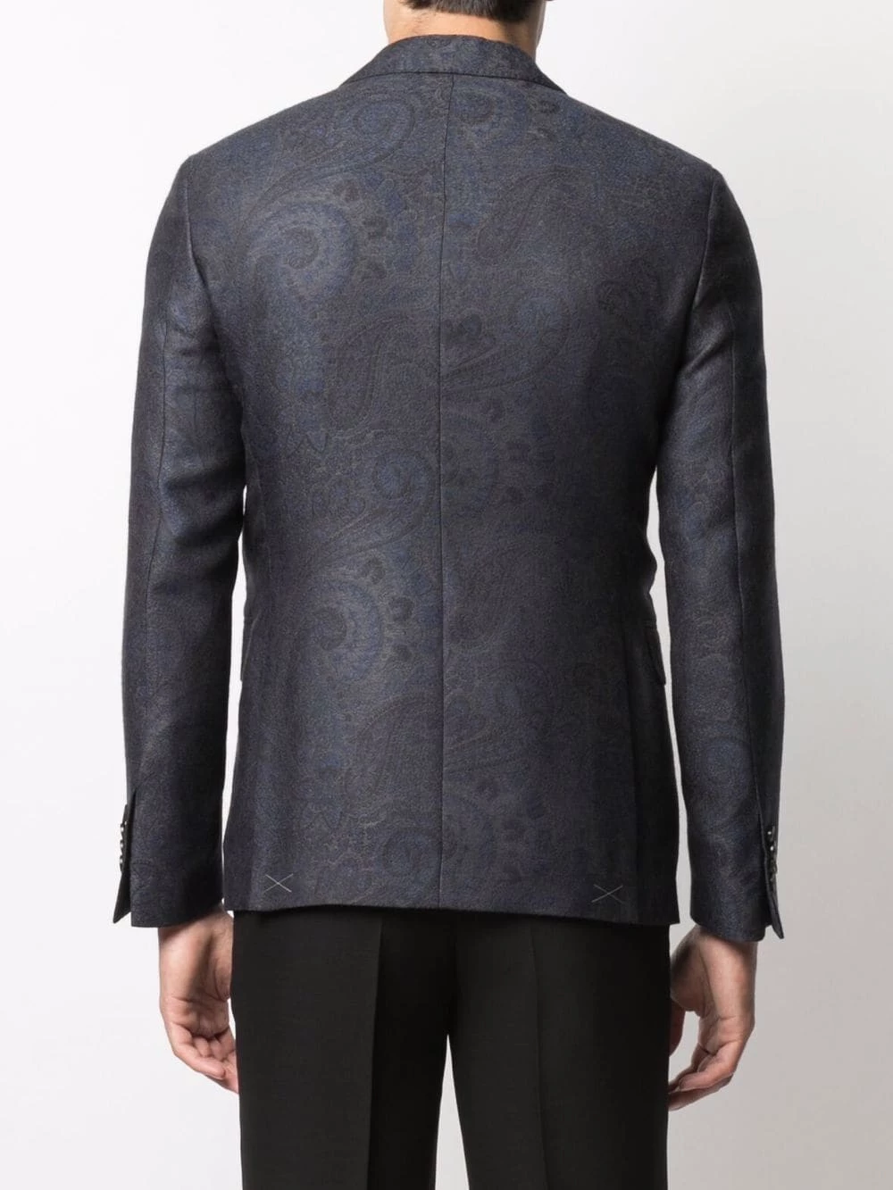 ETRO Faible Prix Blazer cintré à simple boutonnage blazers homme 4 ETRO blazer cintré à simple boutonnage