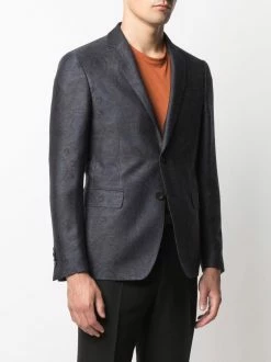 ETRO Faible Prix Blazer cintré à simple boutonnage blazers homme 7 ETRO blazer cintré à simple boutonnage