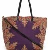 ETRO sac cabas à imprimé cachemire