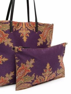 ETRO sac cabas à imprimé cachemire