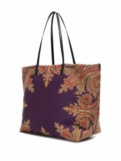ETRO sac cabas à imprimé cachemire