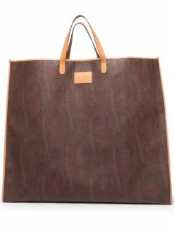 ETRO sac cabas à motif cachemire en jacquard