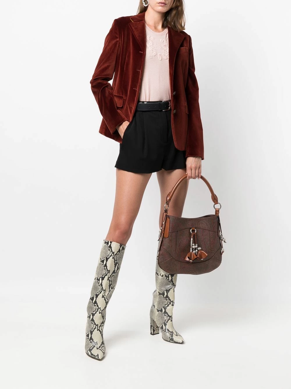 Promos ETRO Sac à main à motif cachemire sacs cabas femme 2 ETRO sac à main à motif cachemire