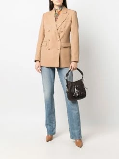 ETRO sac à main en cuir à ornements de perles