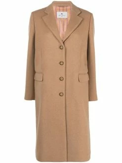 ETRO manteau à simple boutonnage