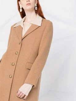 ETRO manteau à simple boutonnage