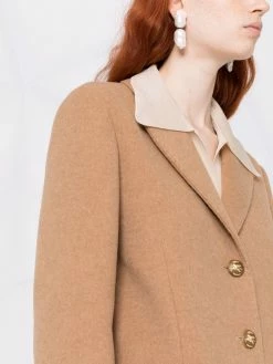 ETRO manteau à simple boutonnage