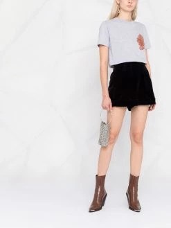 ETRO short à ourlet retroussé