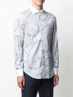 ETRO chemise à imprimé cachemire