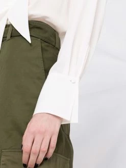 ETRO blouse drapée à col noué