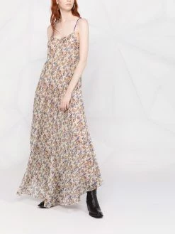 ETRO robe longue à fleurs