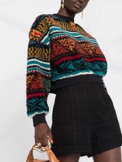 ETRO short à ourlet retroussé