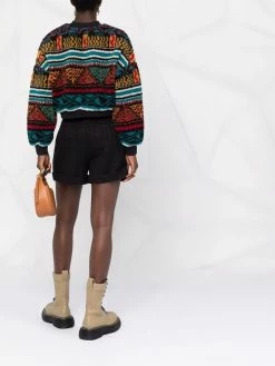 ETRO short à ourlet retroussé