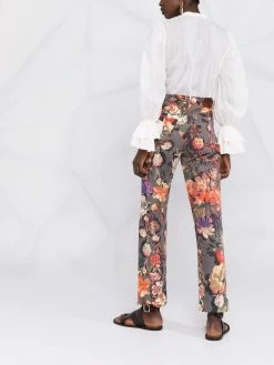 ETRO blouse à col volanté