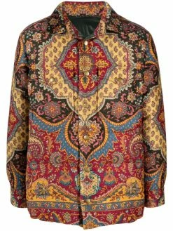 ETRO doudoune à motif cachemire