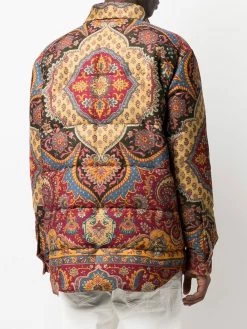 ETRO doudoune à motif cachemire