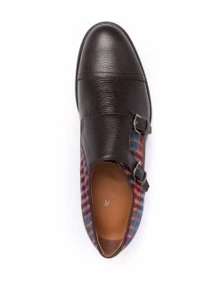 ETRO chaussures à empiècements contrastants