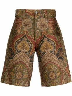 ETRO short à imprimé cachemire