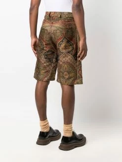ETRO short à imprimé cachemire